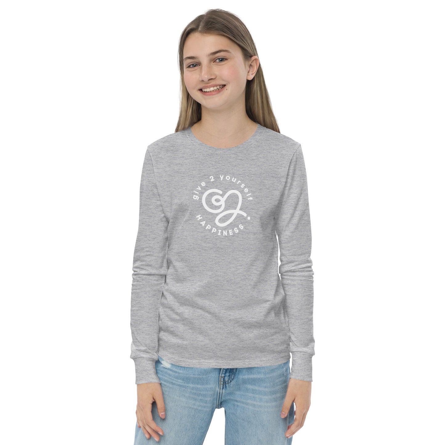 G2Y HAPPINESS Unisex Youth long sleeve tee