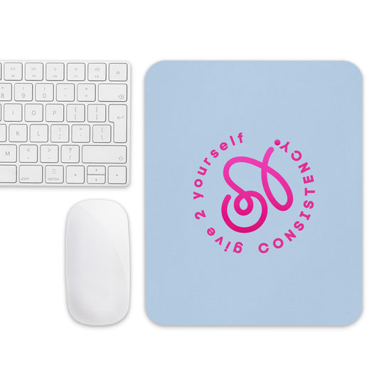 G2Y CONSISTENCY (hot pink) Mouse pad