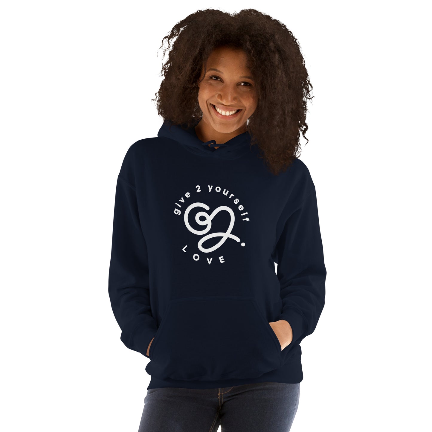 G2Y LOVE (White) Unisex Hoodie