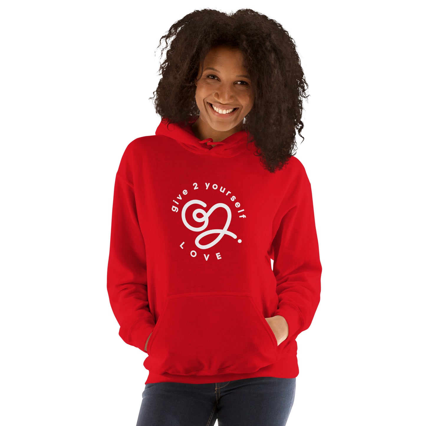 G2Y LOVE (White) Unisex Hoodie