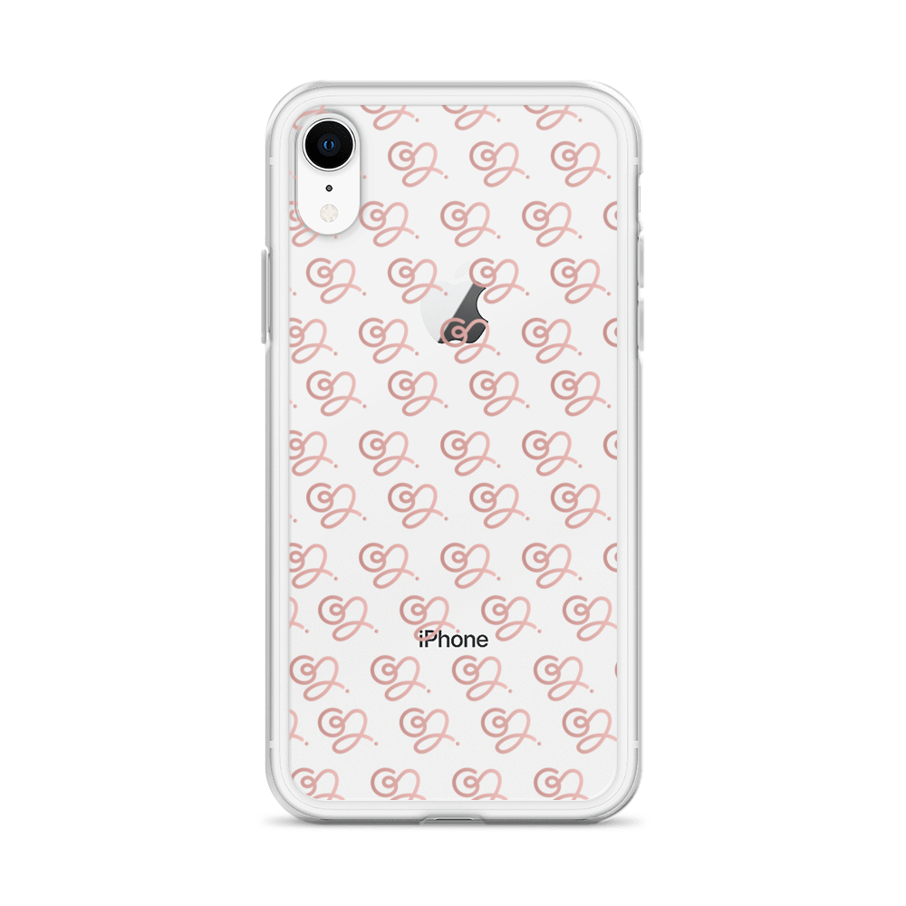 G2Y (Pink) Clear Case for iPhone®