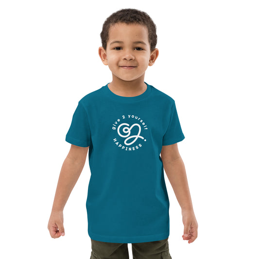 G2Y HAPPINESS Unisex organic cotton kids t-shirt