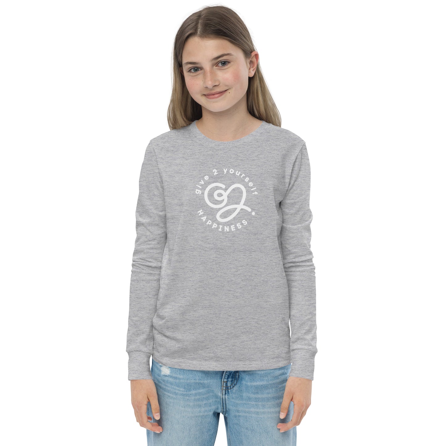 G2Y HAPPINESS Unisex Youth long sleeve tee