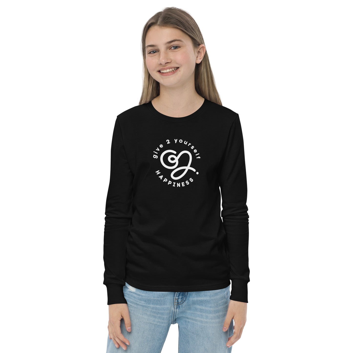 G2Y HAPPINESS Unisex Youth long sleeve tee