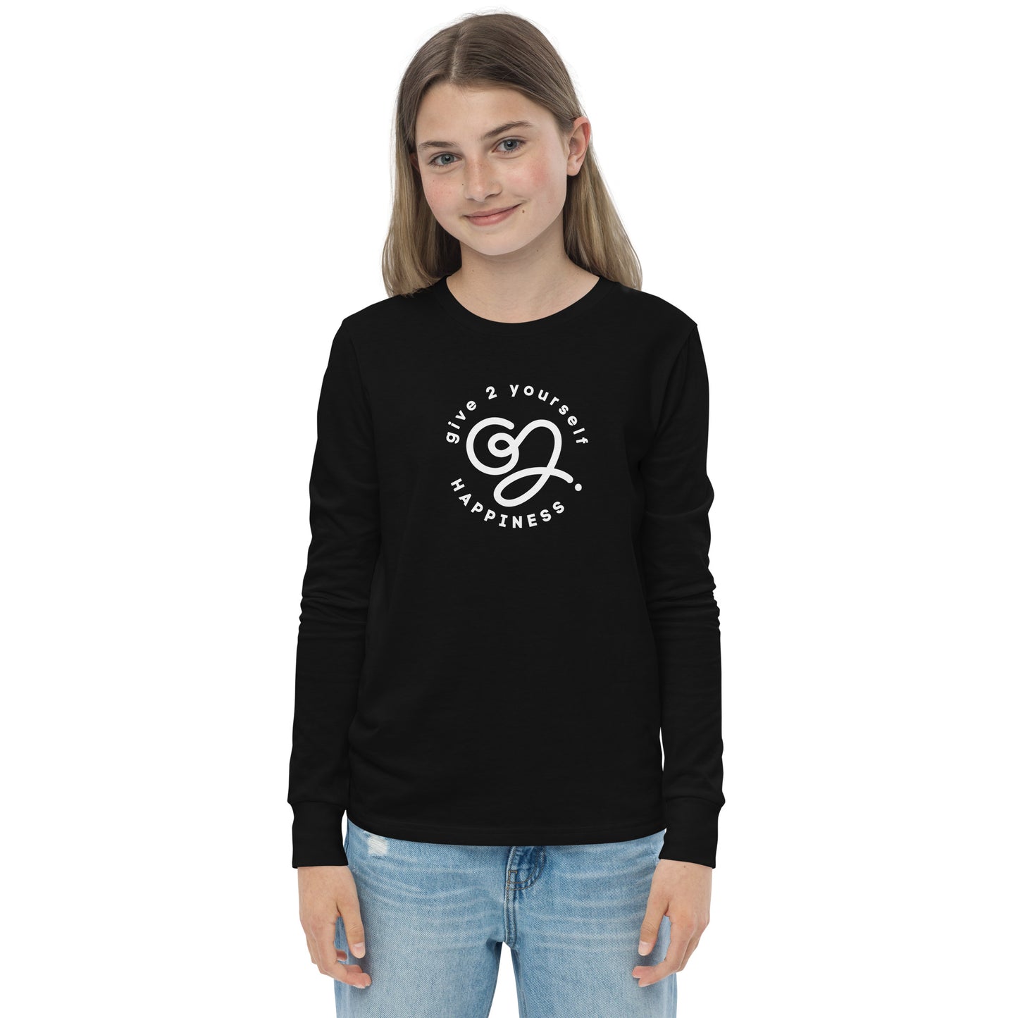 G2Y HAPPINESS Unisex Youth long sleeve tee